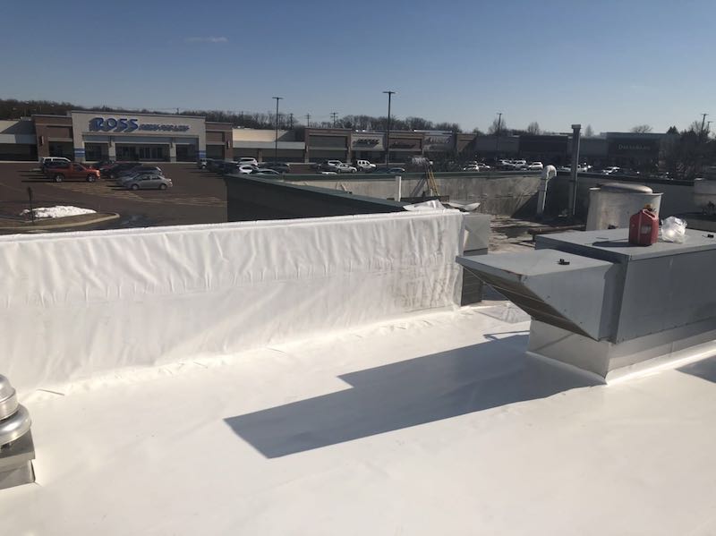 roof repair of applebees grill in lansdale, pa