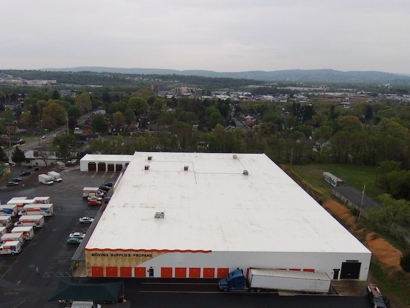 roof repair of uhaul in harrisburg, pa