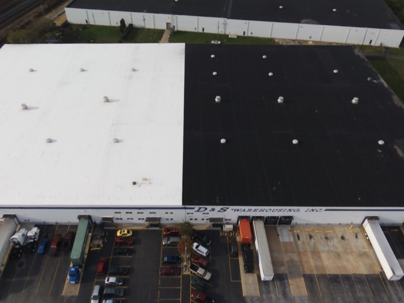 D&S Warehousing roof in Newark, DE.