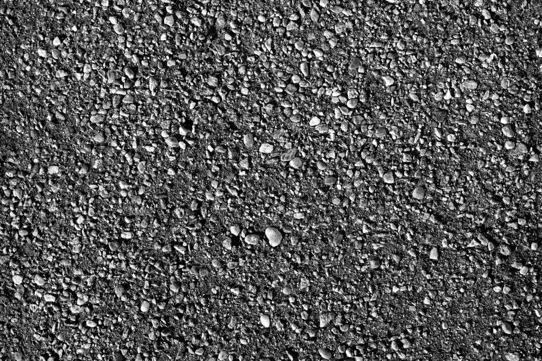 closeup of asphalt, commonly used for roof coatings and sealants