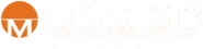 Moser Roofing white logo