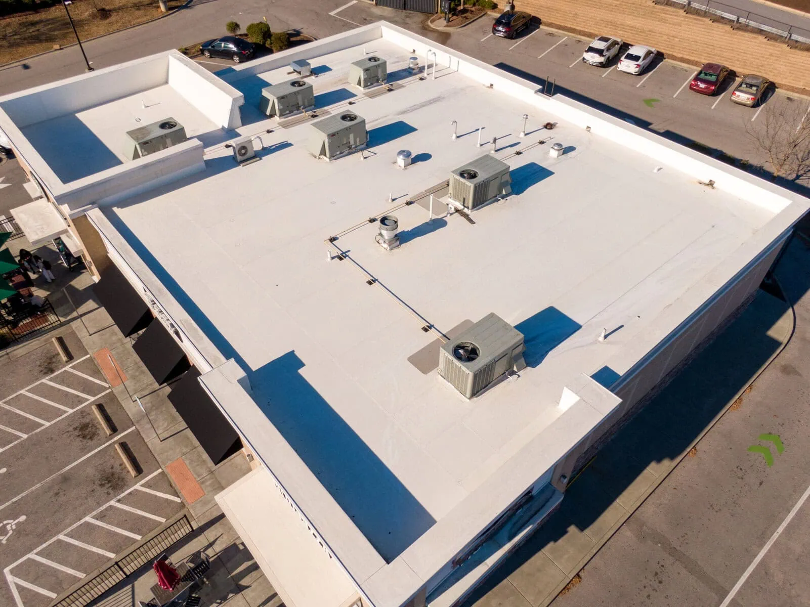 a building with air conditioning