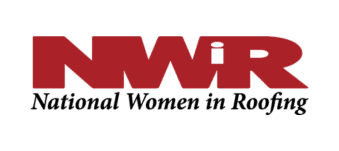 National Women in Roofing badge